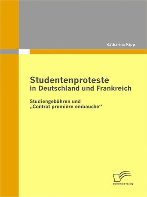 cover image of Studentenproteste in Deutschland und Frankreich